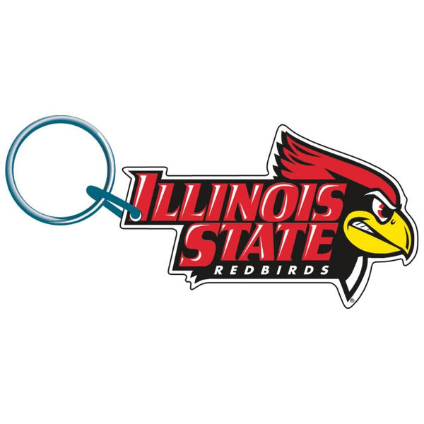 Wholesale-Illinois State Redbirds Premium Acrylic Key Ring