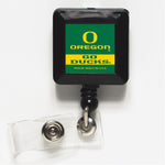 Oregon Ducks Retractable Badge Holder
