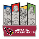Arizona Cardinals / Marvel (C) 2021 Marvel Collector Pin Jewelry Card
