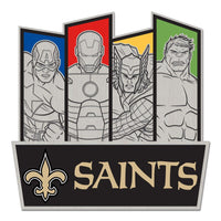 New Orleans Saints / Marvel (C) 2021 Marvel Collector Pin Jewelry Card