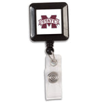 Mississippi State Bulldogs Retractable Badge Holder