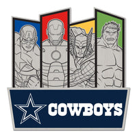 Dallas Cowboys / Marvel (C) 2021 Marvel Collector Pin Jewelry Card