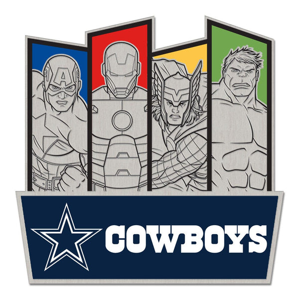 Dallas Cowboys / Marvel (C) 2021 Marvel Collector Pin Jewelry Card