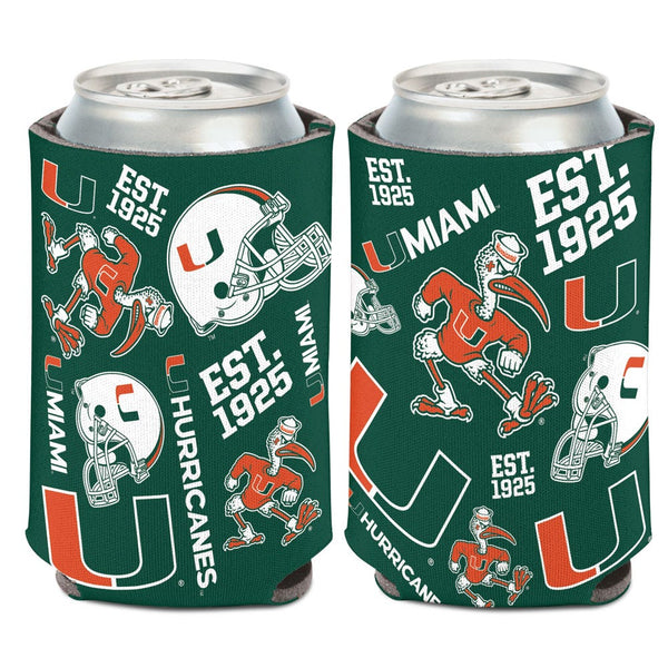 Miami Hurricanes Can Cooler 12 oz.