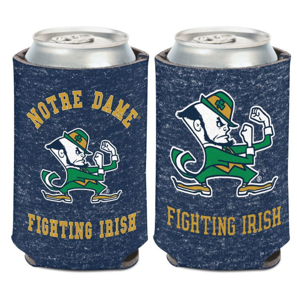 Wholesale-Notre Dame Fighting Irish HEATHERED Can Cooler 12 oz.