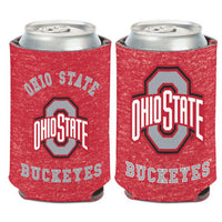 Wholesale-Ohio State Buckeyes HEATHERED Can Cooler 12 oz.