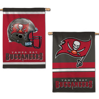 Tampa Bay Buccaneers Vertical Flag 2 Sided 28" x 40"