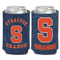 Wholesale-Syracuse Orange TEAM HEATHERED Can Cooler 12 oz.