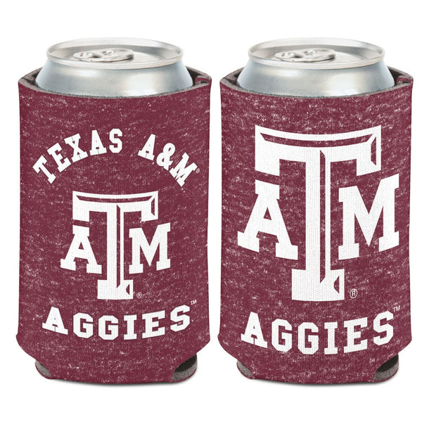 Texas A&M Aggies TEAM HEATHERED Can Cooler 12 oz.