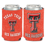 Wholesale-Texas Tech Red Raiders TEAM HEATHERED Can Cooler 12 oz.