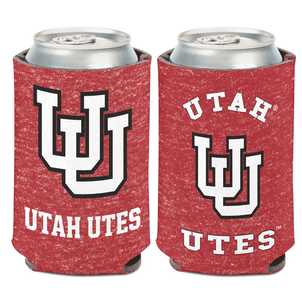 Utah Utes TEAM HEATHER Can Cooler 12 oz.