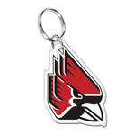 Wholesale-Ball State Cardinals Premium Acrylic Key Ring