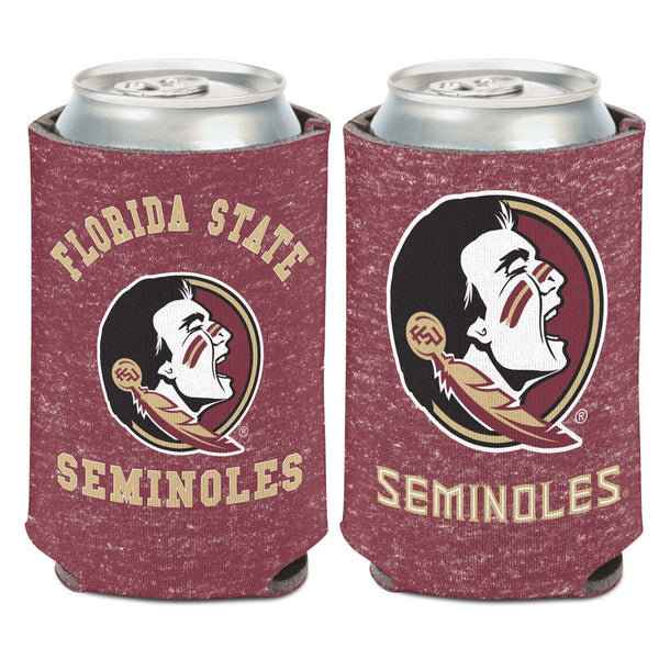Florida State Seminoles HEATHERED Can Cooler 12 oz.