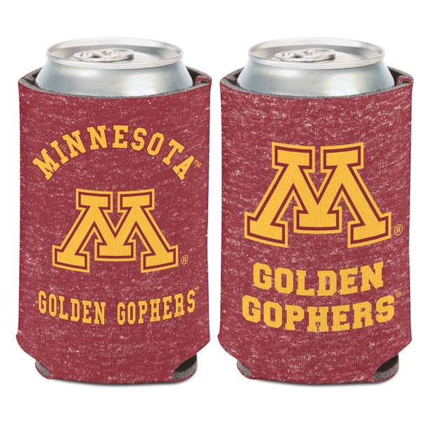 Minnesota Golden Gophers HEATHERED Can Cooler 12 oz.