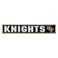 UCF Knights Wood Sign 6"x36" 3/8" thick