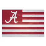 Alabama Crimson Tide AMERICANA Wood Sign 11" x 17" 1/4" thick