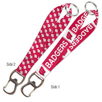 Wholesale-Wisconsin Badgers Keystrap Bottle Opener