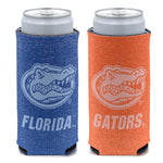 Florida Gators Team Heathered 12 oz Slim Can Cooler