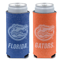 Florida Gators Team Heathered 12 oz Slim Can Cooler
