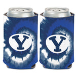 Brigham Young Cougars TYE DYE Can Cooler 12 oz.