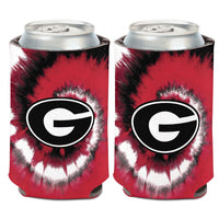 Georgia Bulldogs TYE  DYE Can Cooler 12 oz.