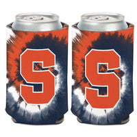 Wholesale-Syracuse Orange TYE DYE Can Cooler 12 oz.