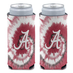Alabama Crimson Tide TIE DYE 12 oz Slim Can Cooler