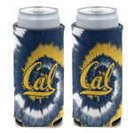 California Golden Bears TIE DYE 12 oz Slim Can Cooler