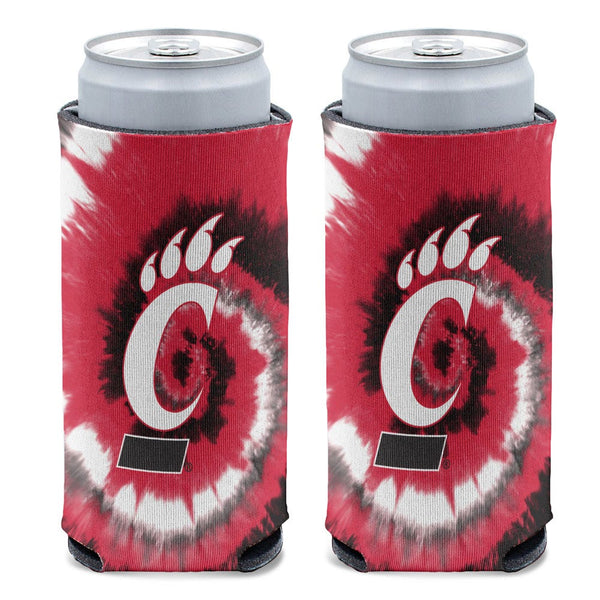 Cincinnati Bearcats TIE DYE 12 oz Slim Can Cooler