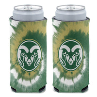 Colorado State Rams TIE DYE 12 oz Slim Can Cooler
