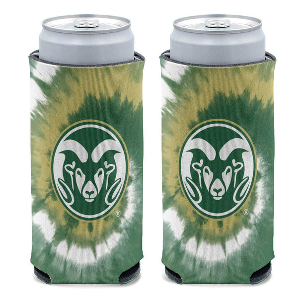 Colorado State Rams TIE DYE 12 oz Slim Can Cooler