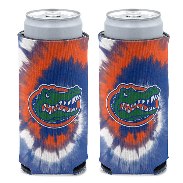 Florida Gators TIE DYE 12 oz Slim Can Cooler