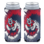 Fresno State Bulldogs TIE DYE 12 oz Slim Can Cooler