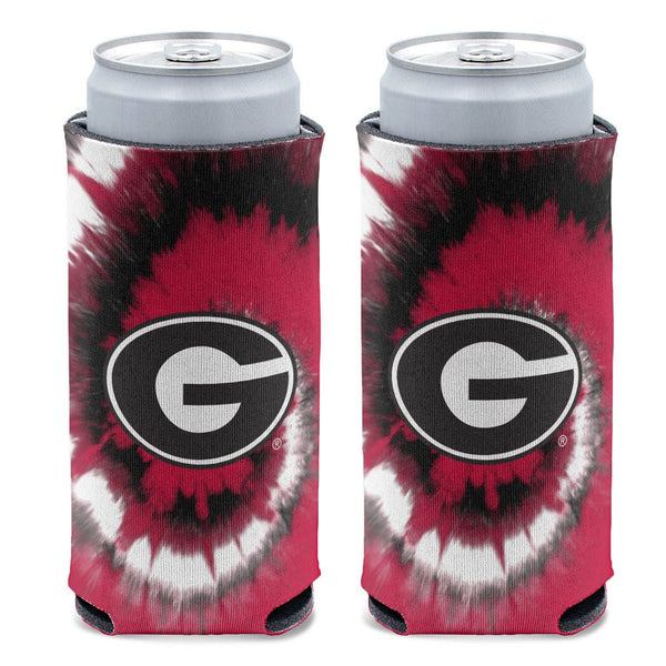 Georgia Bulldogs TIE DYE 12 oz Slim Can Cooler