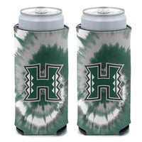 Hawaii Warriors TIE DYE 12 oz Slim Can Cooler