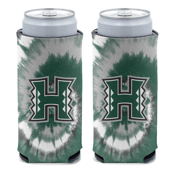 Hawaii Warriors TIE DYE 12 oz Slim Can Cooler