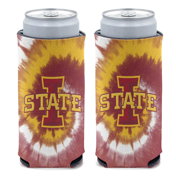 Iowa State Cyclones TIE DYE 12 oz Slim Can Cooler