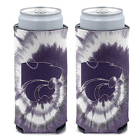 Kansas State Wildcats TIE DYE 12 oz Slim Can Cooler