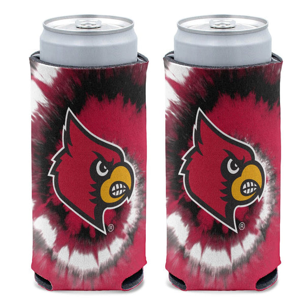 Louisville Cardinals TIE DYE 12 oz Slim Can Cooler