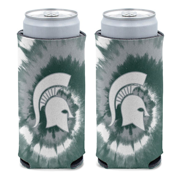 Michigan State Spartans TIE DYE 12 oz Slim Can Cooler