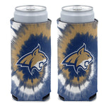 Montana State Bobcats TIE DYE 12 oz Slim Can Cooler