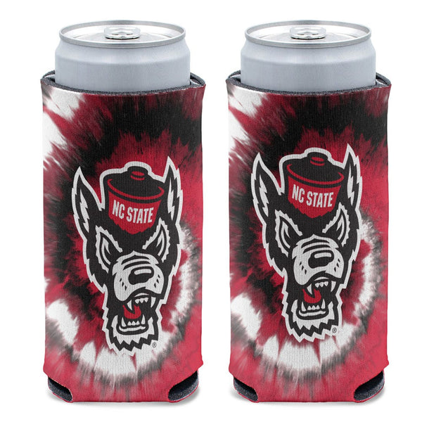 NC State Wolfpack TIE DYE 12 oz Slim Can Cooler
