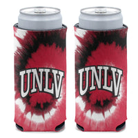 Nevada Wolf Pack TIE DYE 12 oz Slim Can Cooler