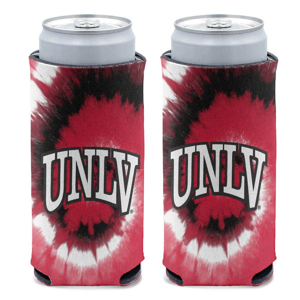 Nevada Wolf Pack TIE DYE 12 oz Slim Can Cooler