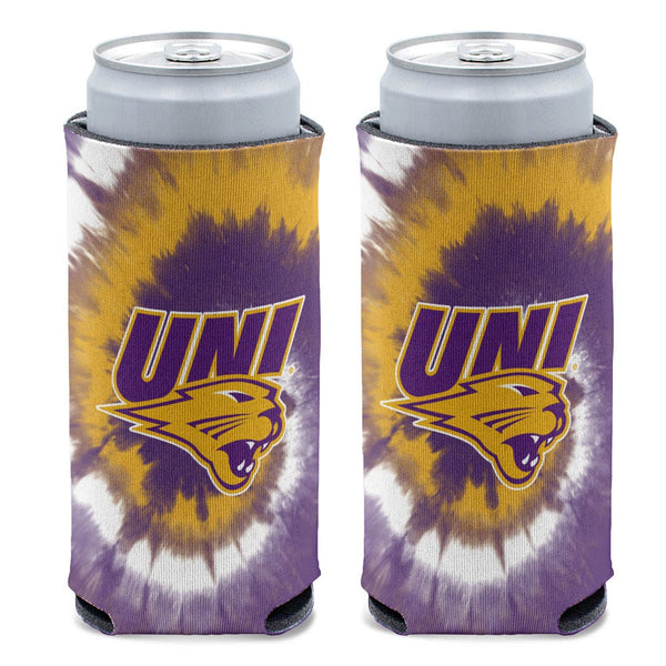 Northern Iowa Panthers TIE DYE 12 oz Slim Can Cooler