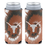Texas Longhorns TIE DYE 12 oz Slim Can Cooler