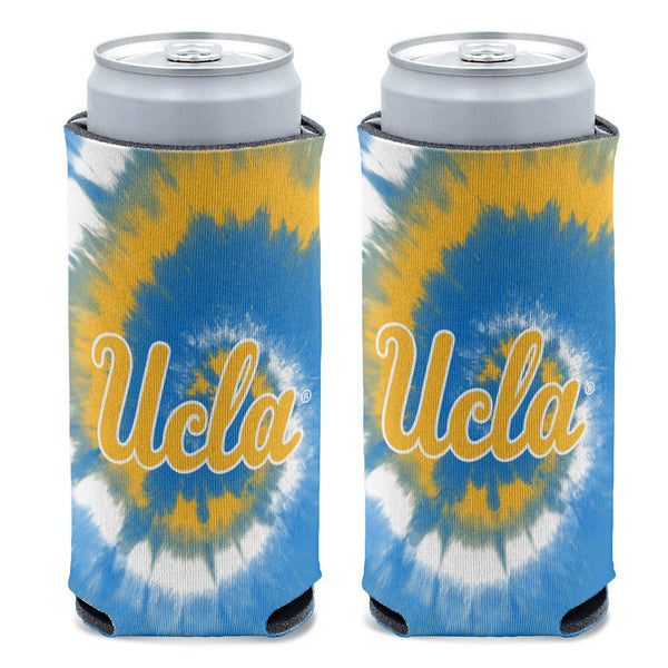 UCLA Bruins TIE DYE 12 oz Slim Can Cooler