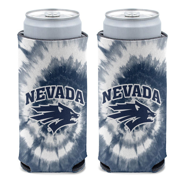 Nevada Wolf Pack TIE DYE 12 oz Slim Can Cooler