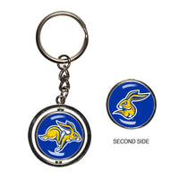 South Dakota State Jackrabbits Spinner Key Ring
