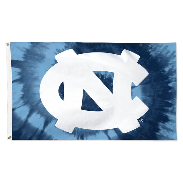 North Carolina Tar Heels TIE DYE Flag - Deluxe 3' X 5'
